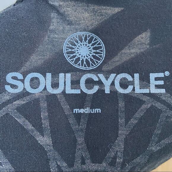 Soulcycle BERK Berkley Muscle Tank Top Black Athleisure Gym Spin Class Size M - Picture 5 of 9
